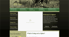 Desktop Screenshot of alpinearizona.com
